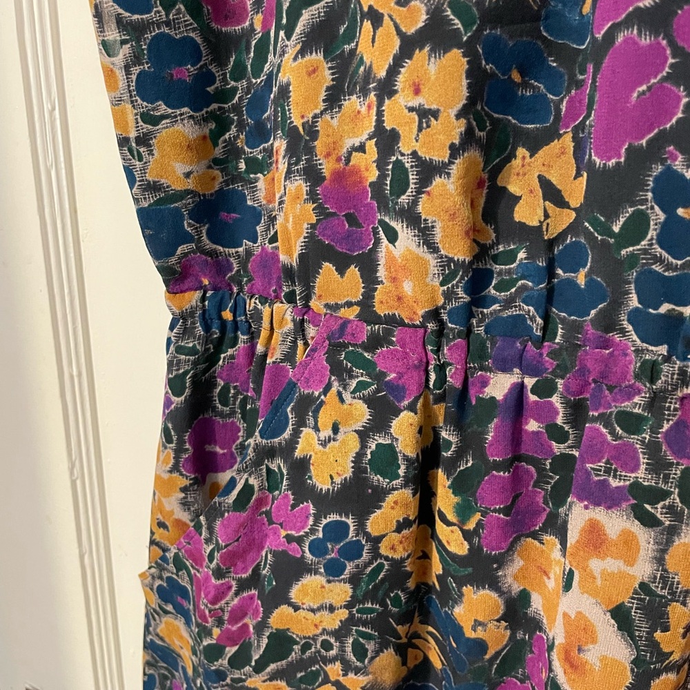 Madewell Broadway & Broome silk floral dress - Picture 4 of 8